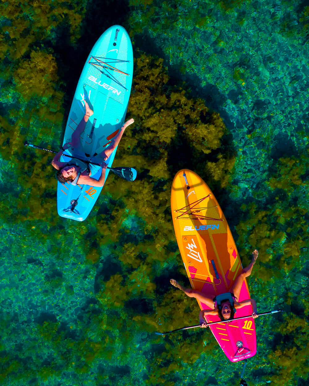 Blue Lagoon Compact Lite 10' Inflatable SUP Paddleboard - Image 8