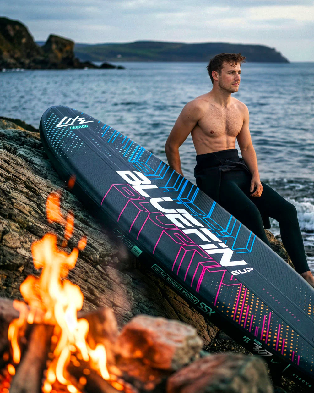 New Lite Carbon 11'4 Premium Inflatable SUP Paddleboard - Image 5